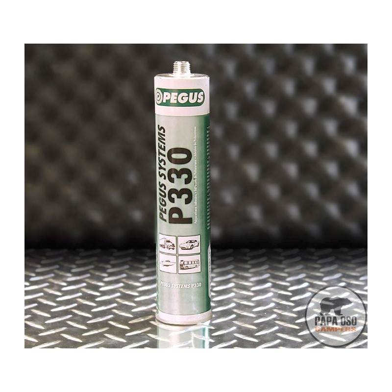 Sellador de poliuretano 310 ml negro Pegus