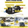 Calefactor diesel 2KW 24v tipo webasto para camper o motorhome