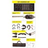 KIT 5 BARRAS LED