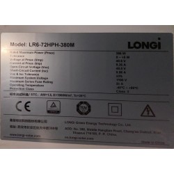 Panel Solar 380 Watts Monocristalino 24v