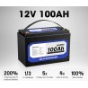 Batería Litio 100AH 12V Atem Power