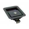 Chapa de impacto negra con llave
