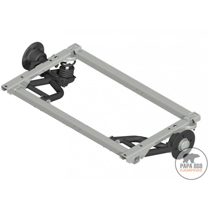 Suspensión independiente sin freno (bastidor) para 1.350 Kilos