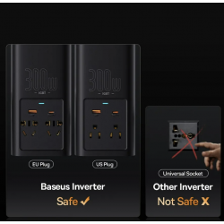 Inversor portátil 300 Watts