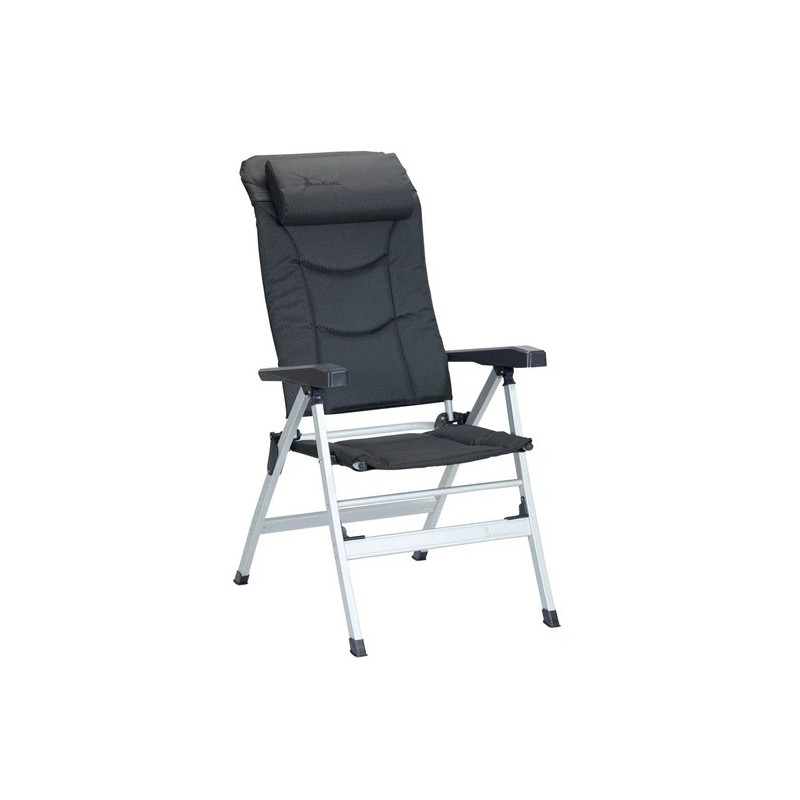 Silla de camping Isabella Thor gris oscuro
