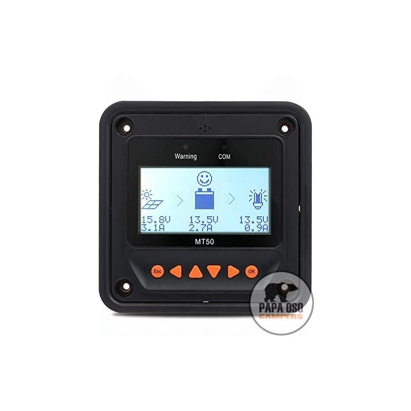 Pantalla remota para controlador EPEVER MT50