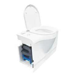 Baño tipo Casette con puerta exterior incluída