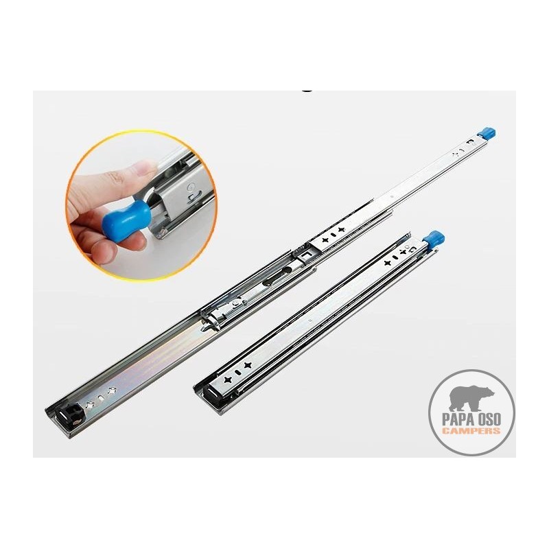 Rieles heavy duty 1 metro (par)