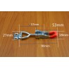 Tirador ajustable galvanizado