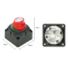 Selector de doble batería de 12V/24V, conmutador principal de batería de 300A, interruptor de 4 posiciones para doble batería