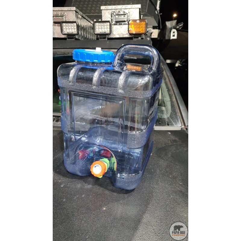 Bidón 20 litros con llave y boca ancha