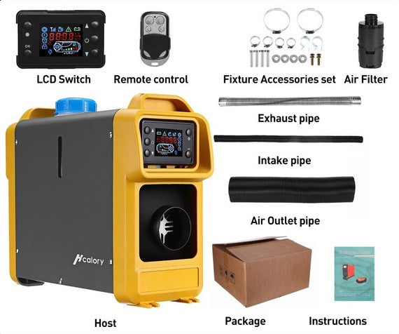 Calefactor diesel portátil 2KW