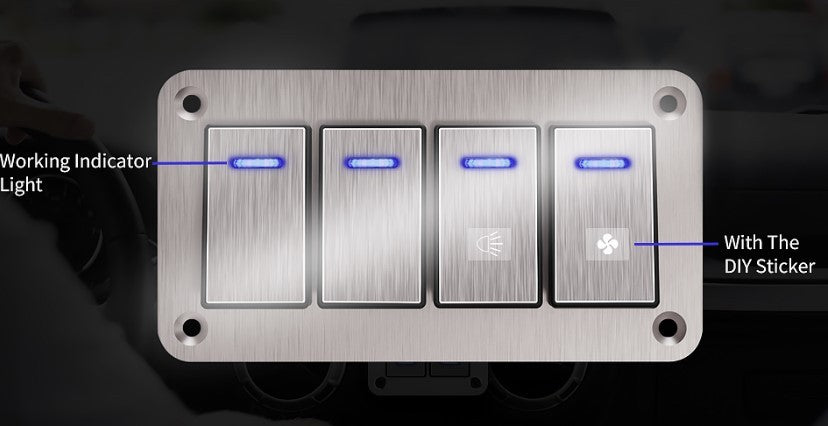 Botonera 4 switch