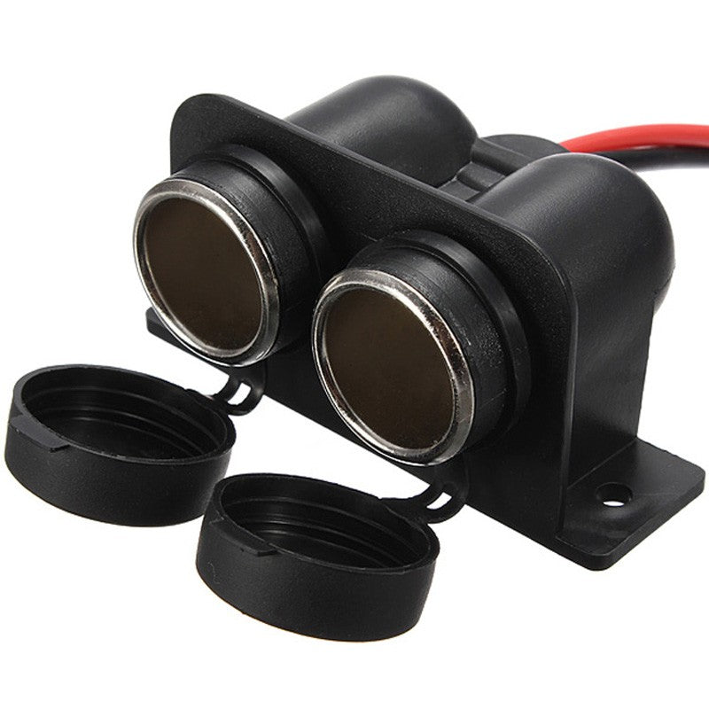 Socket doble 12v impermeable
