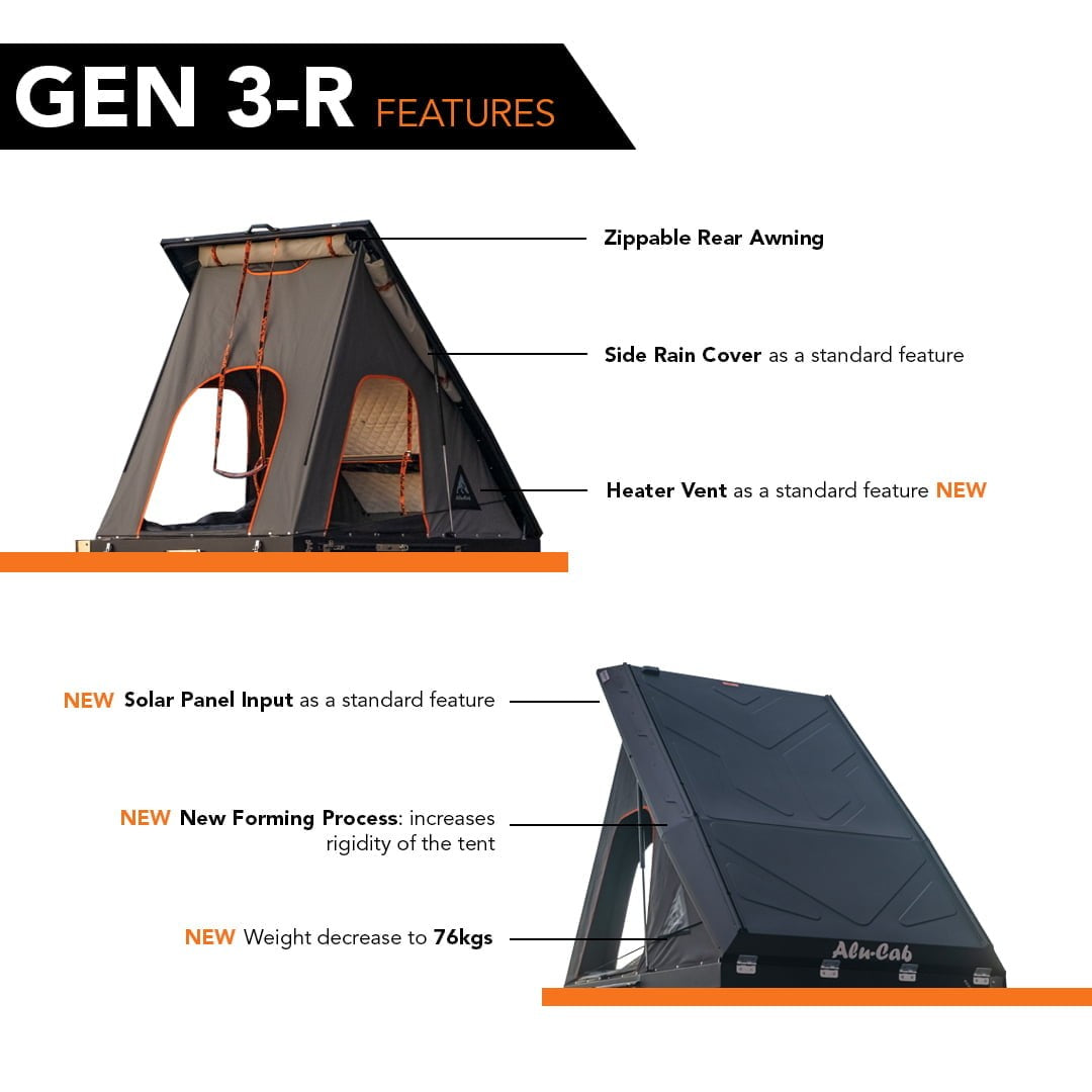 Alu-Cab GEN 3.R EXPEDITION TENT - BLACK