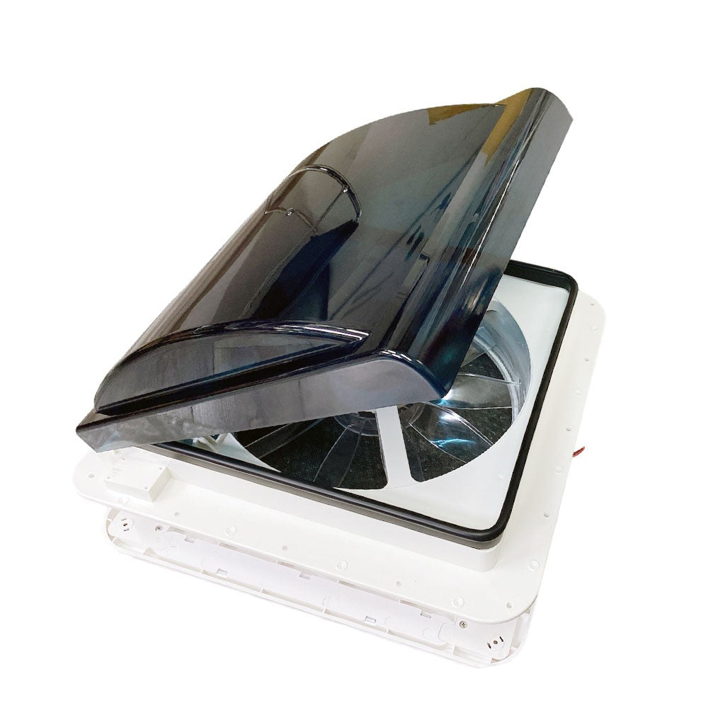 Claraboya 14″ con extractor/ventilador 10″