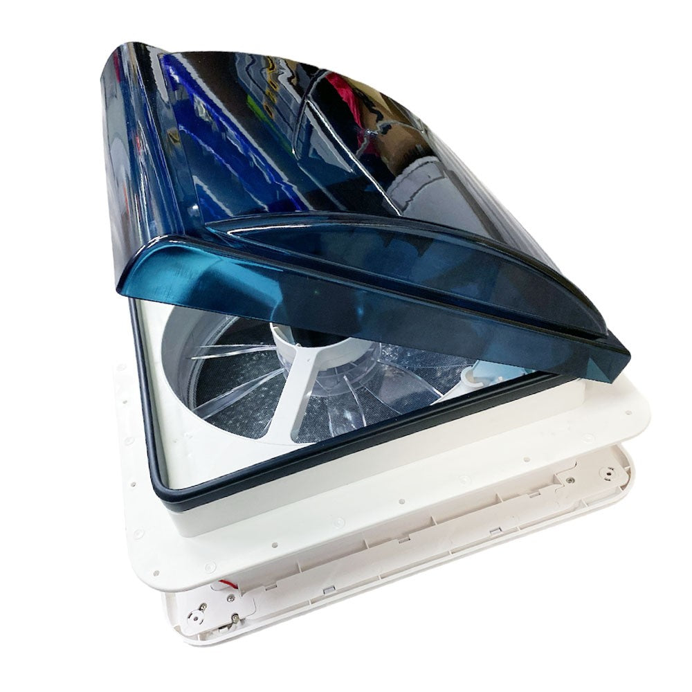 Claraboya 14″ con extractor/ventilador 10″