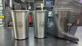 Set 4 vasos camping acero inoxidable