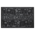 Limpiapiés " I Love Camping"