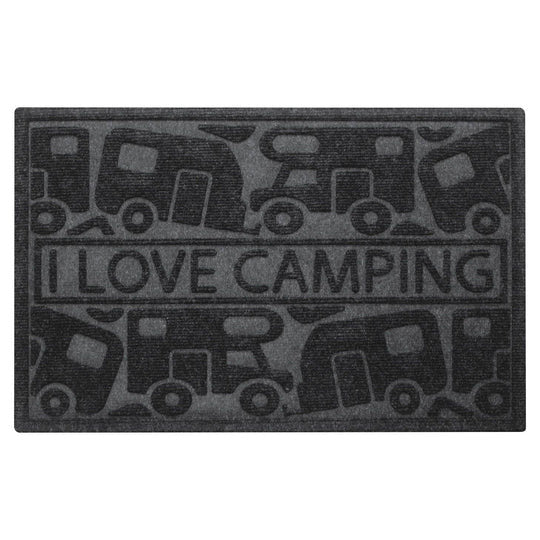Limpiapiés " I Love Camping"