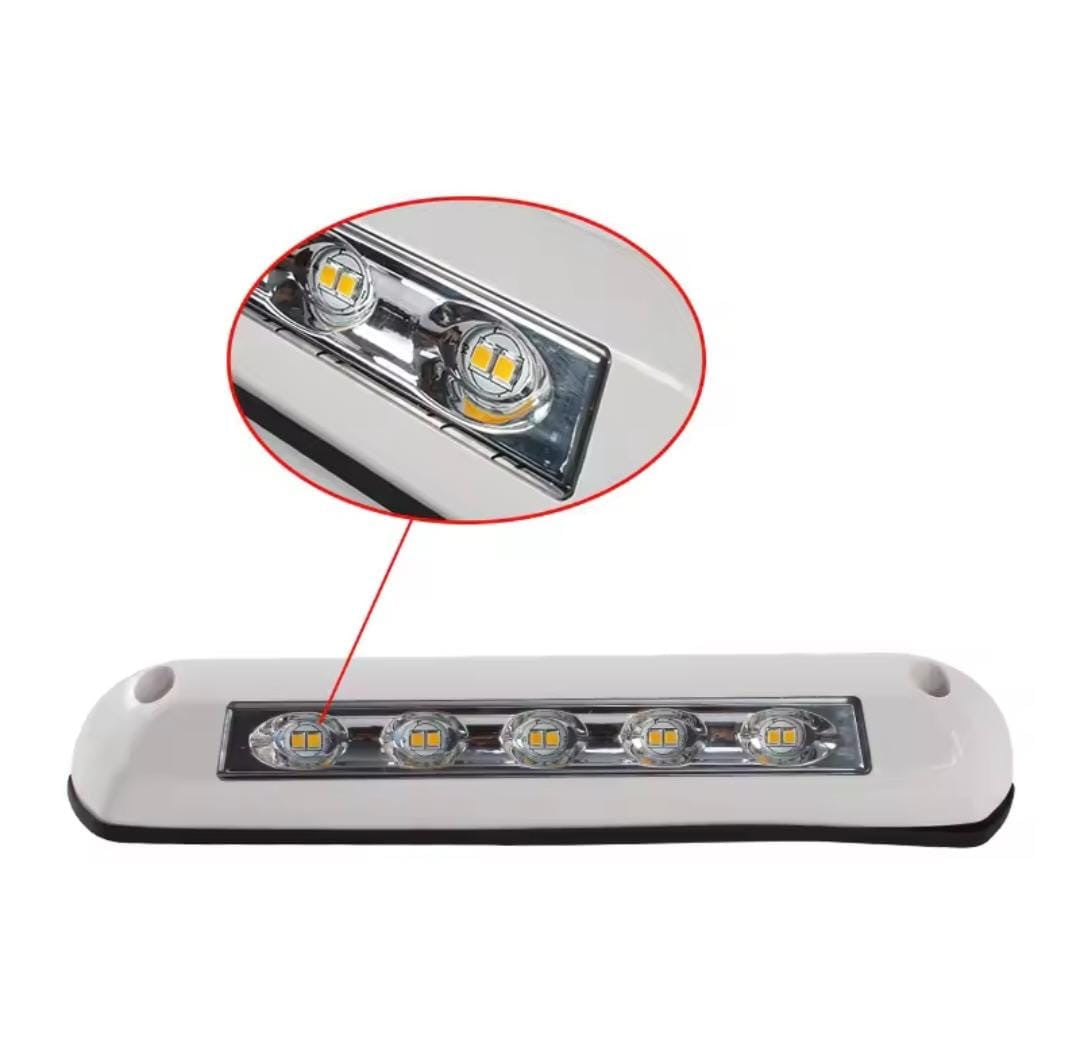Foco led iluminación lateral para camper Blanco