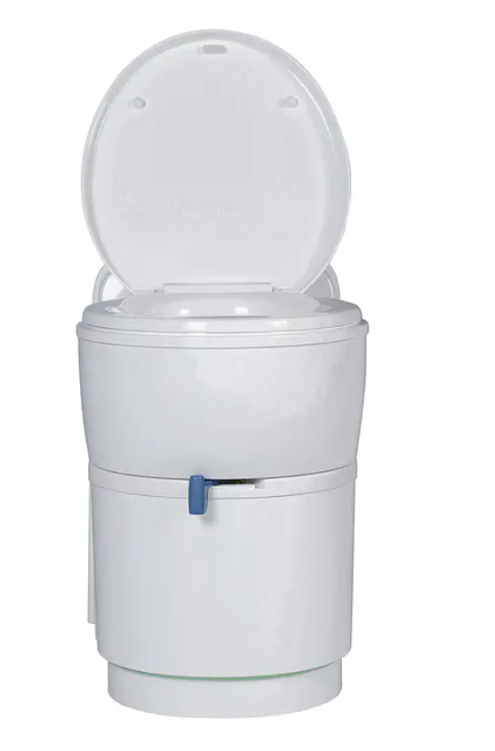 Baño tipo Casette descarga trasera con puerta exterior incluída