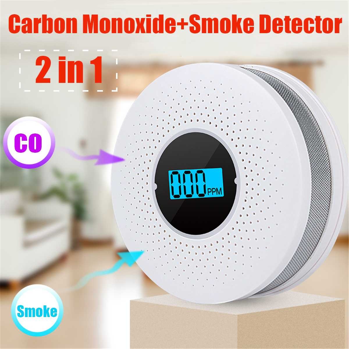Detector de Humo y Monóxido de Carbono CO