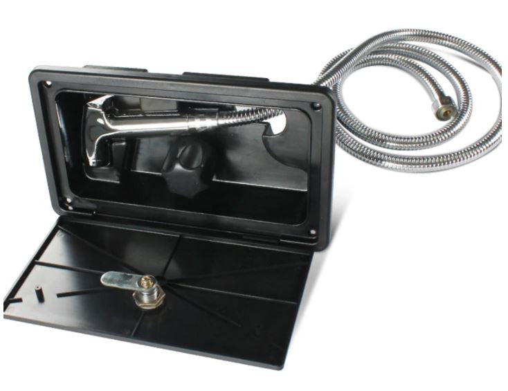 Kit Ducha exterior con agua caliente