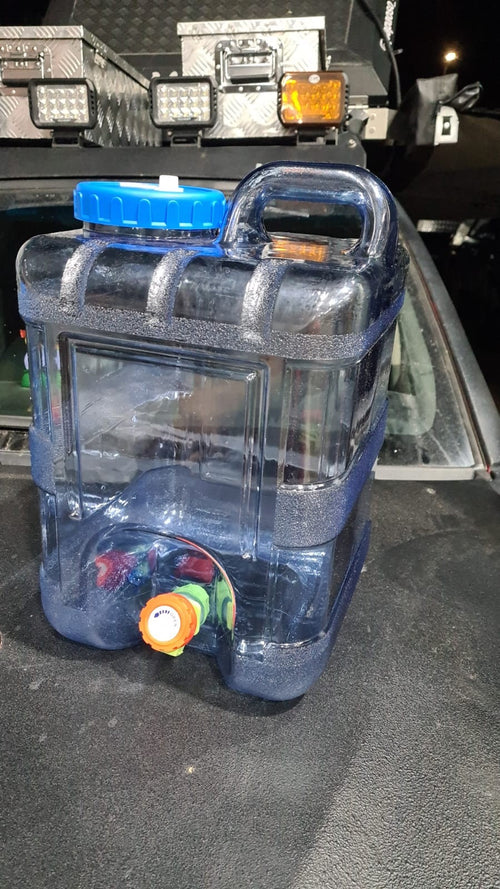 Bidón 20 litros con llave y boca ancha