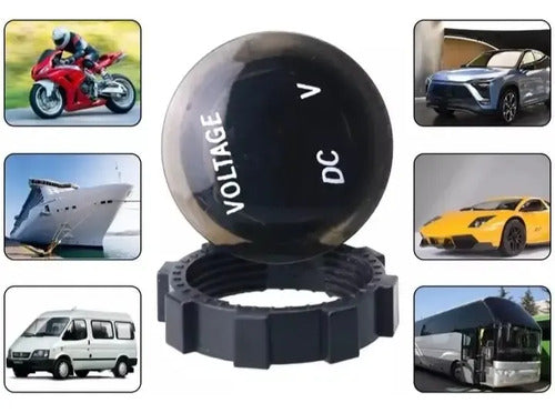 Voltimetro Digital Universal Empotrado 12v-24v Autos Camión