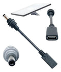 Cable Adaptador Usbc Hembra A Dc Macho Para Starlink Mini Gris