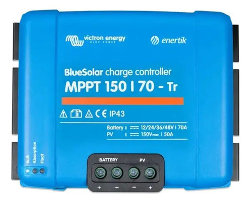 Regulador Solar 150v 70a Victron Bluesolar Mppt 150/70 Tr