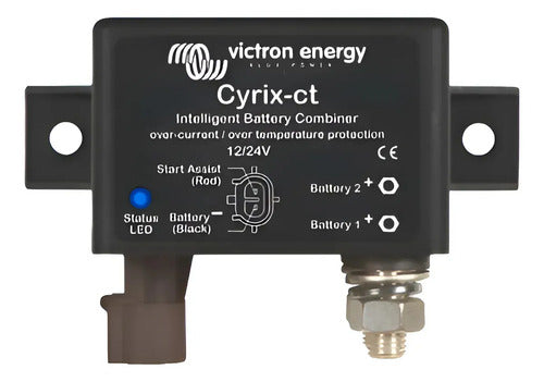 Combinador De Baterías Victron Energy Cyrix Para Sistemas De 12v Y 24v Con 230a