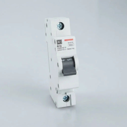 Interruptor Automático Abb Curva B 16a