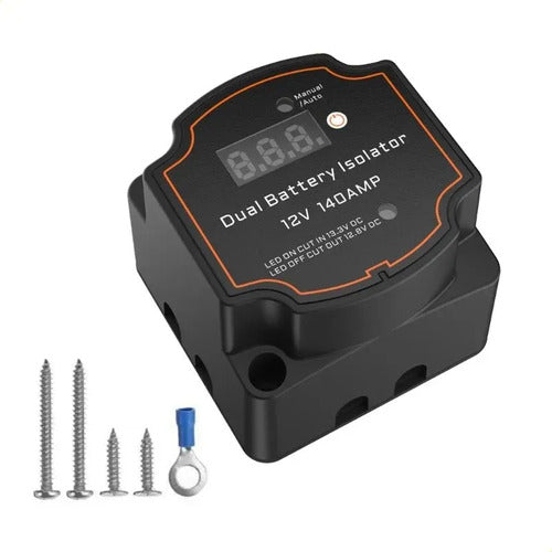 Combinador Baterías Tipo Cyrix De 12v 140a Batería Doble Vsr