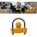 Bloqueo Universal Para Enganche De Remolque Metoware, Ajustable En Amarillo