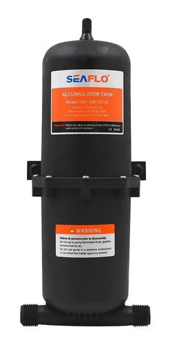 Tanque Acumulador Para Bomba Presurizadora Seaflo De 1 Litro Y 125 Psi