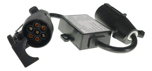 Adaptador Luces De Americano A Europeo Con Convertidor