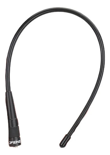 Baofeng Antena Negra De Doble Banda Walkie Talkie Uhf Vhf 40cm 144-430mhz Ganancia 2.15-3dbi Negro Vhf/uhf
