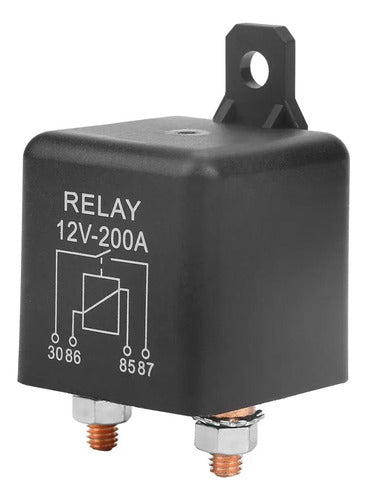 Aislador De Batería Relé 12v 4-pin Interruptor De Encendido