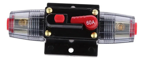 Portafusibles Estéreo Para Protección De Automóviles De 60 A