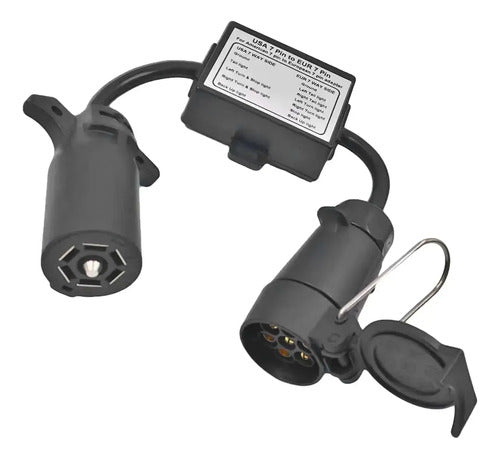 Adaptador Luces De Americano A Europeo Con Convertidor