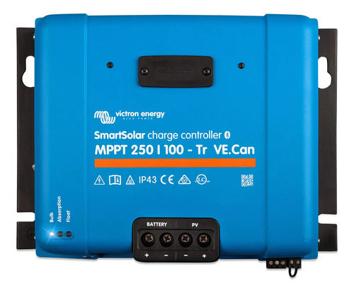 Controlador Victron Smartsolar 250/100-tr Ve.can Bluetooth
