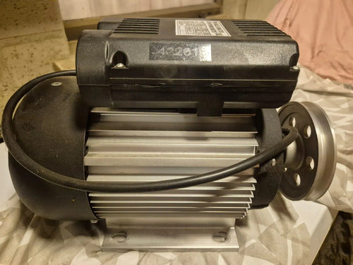 Motor Para Compresor Indura 3hp 220v Negro Monofásica