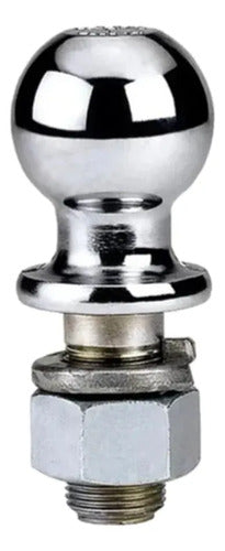 Bola Rotula Enganche Remolque 2 X 1 5000 Lb 2268 Kg Cromada Gris
