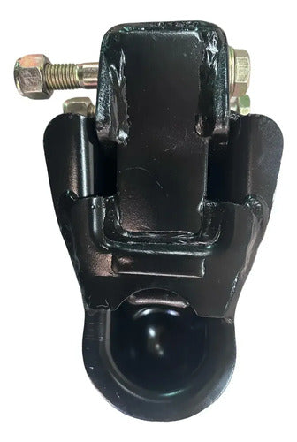 Mano De Acople Heavy Duty Ajustable En Altura 2 Pulgadas Negro