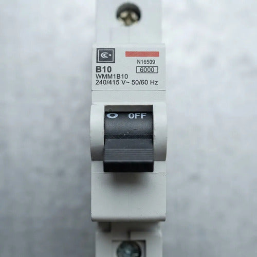 Automático Eaton 10a Curva B Wmm1b10 240/415v 50/60hz 1 Polo