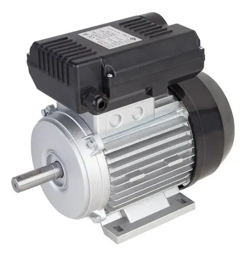 Motor Para Compresor Indura 3hp 220v Negro Monofásica