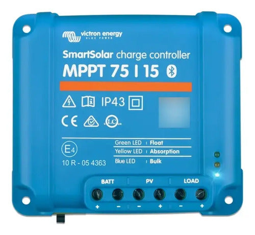 Controlador Solar Mppt 75v 15a Smartsolar Victron