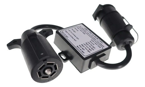 Adaptador Luces De Americano A Europeo Con Convertidor